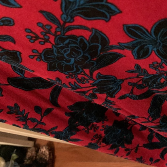 NWT Time and Tru red, black & blue dress w/pockets XXL(20) or XXXL(22) - Picture 10 of 15